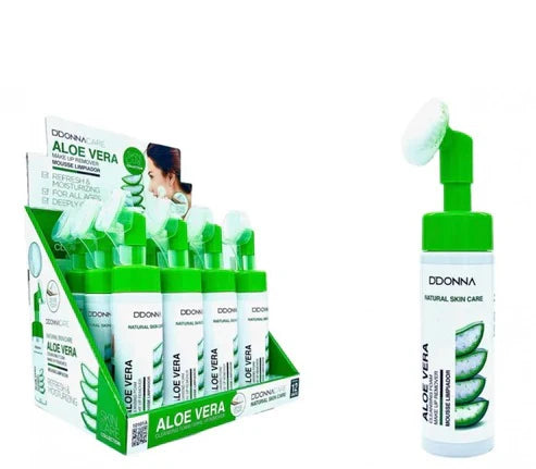 mousse nettoyante avec brosse